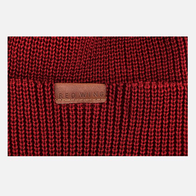 Red Wing Merino Uld Knit Hat Unisex Rød | 5048-RTSJU