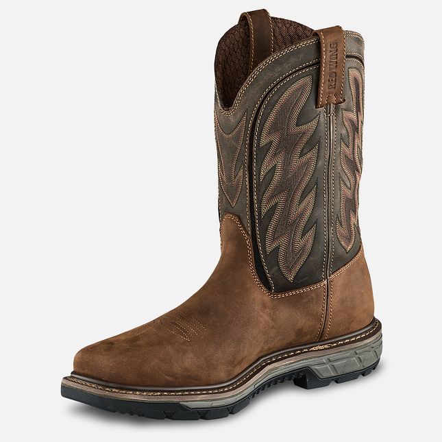 Red Wing Rio Flex 11-inch, Pull-On Vandtætte Sko Herre Brune | 8612-LPFJM