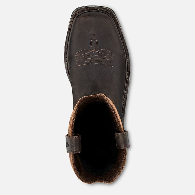 Red Wing Rio Flex 11-inch Vandtætte, Pull-On Arbejdsstøvler Herre Brune | 9027-PXDLN