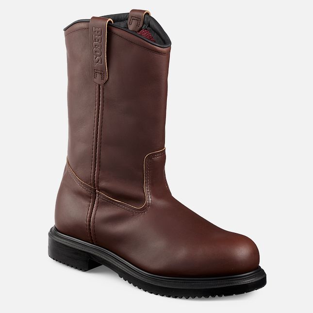 Red Wing Supersole® 11-inch Insulated Pull-On Arbejdsstøvler Herre Brune | 9847-MLYAO