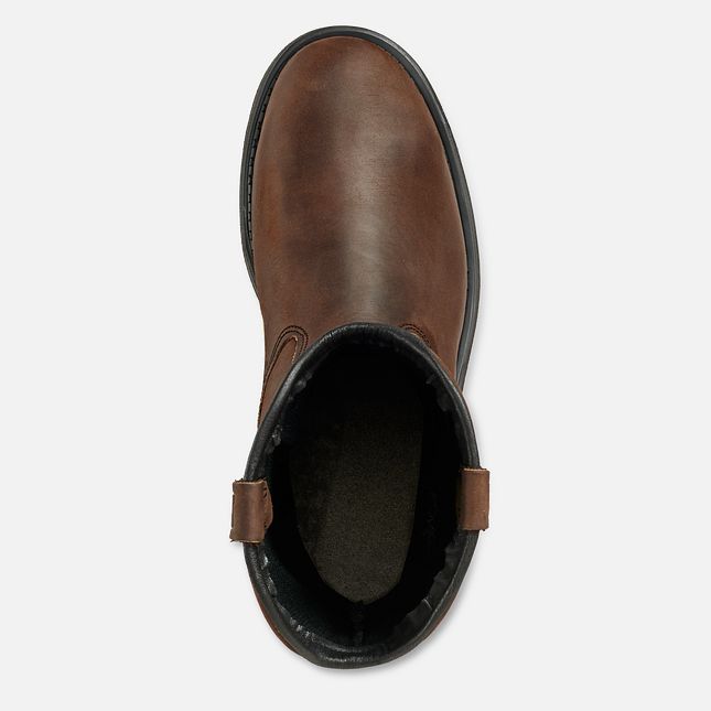 Red Wing Supersole® 11-inch Metguard Pull-On Vandtætte Sko Herre Brune | 0572-LKUMH