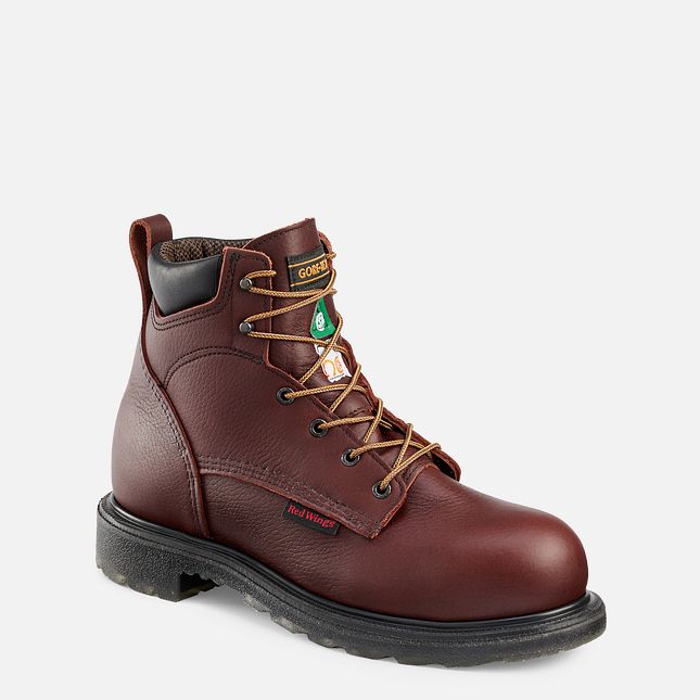 Red Wing Supersole® 2.0 6-inch CSA Vandtætte Sko Herre Brune | 5412-FTOXQ