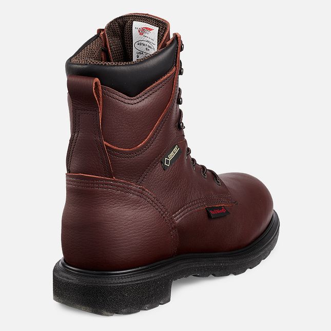 Red Wing Supersole® 2.0 8-inch Insulated, Vandtætte Arbejdsstøvler Herre Brune | 1365-HTMJR