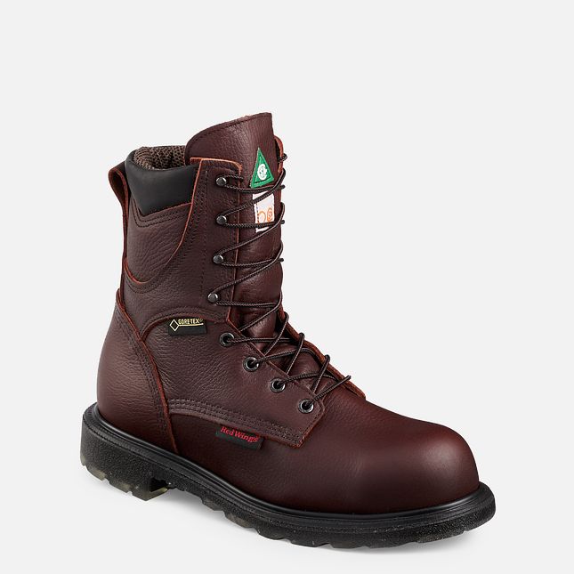 Red Wing Supersole® 2.0 8-inch Insulated CSA Vandtætte Sko Herre Brune | 3528-LVIFU