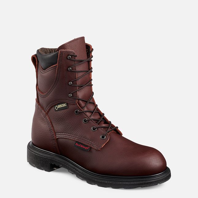 Red Wing Supersole® 2.0 8-inch Insulated, Vandtætte Arbejdsstøvler Herre Brune | 3970-DLFSO