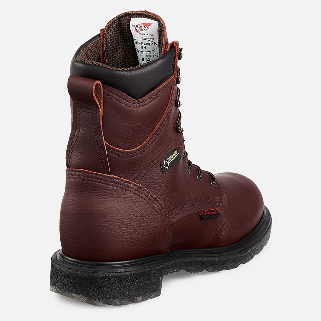 Red Wing Supersole® 2.0 8-inch Vandtætte Arbejdsstøvler Herre Brune | 0537-VBJZR