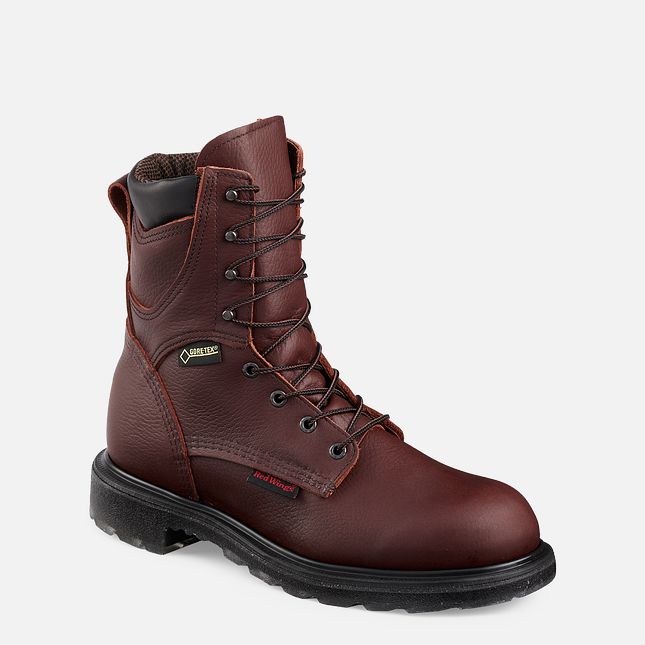 Red Wing Supersole® 2.0 8-inch Vandtætte Arbejdsstøvler Herre Brune | 0537-VBJZR