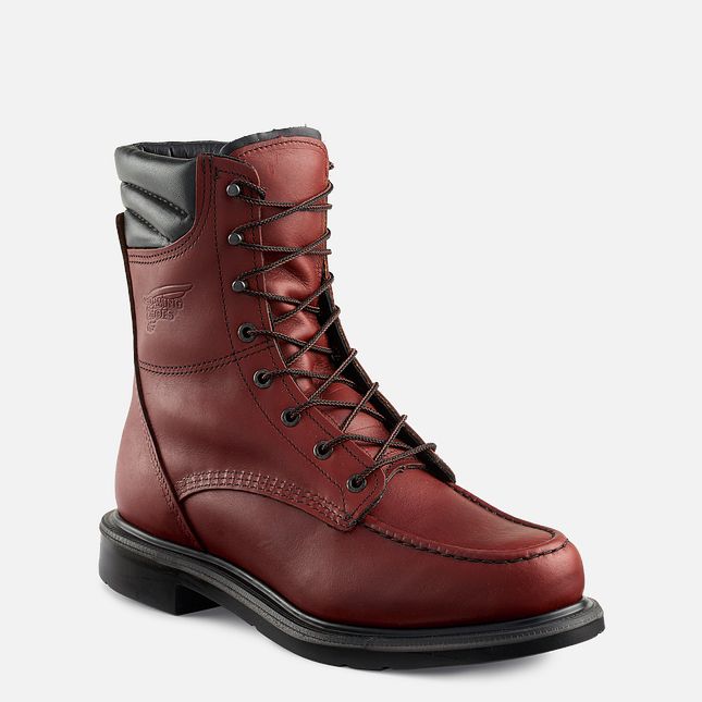 Red Wing Supersole® 8-inch Arbejdsstøvler Herre Brune | 1695-UHBKA