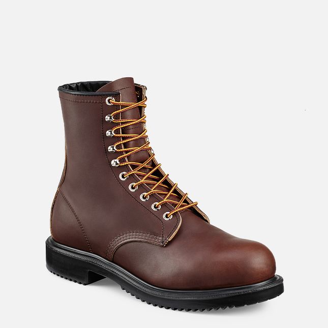 Red Wing Supersole® 8-inch Arbejdsstøvler Herre Brune | 7382-QMJLZ