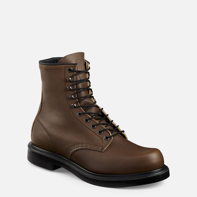 Red Wing Supersole® 8-inch Arbejdsstøvler Herre Brune | 7591-KHOYP