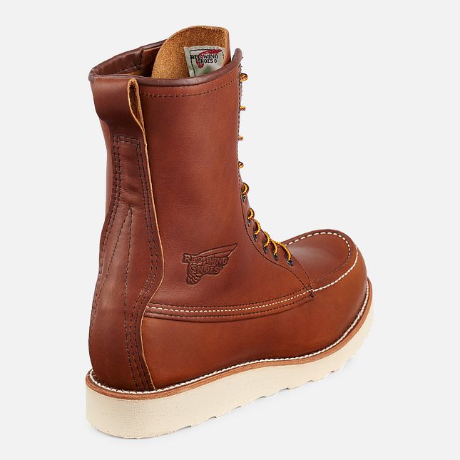 Red Wing Traction Tred 8-inch Arbejdsstøvler Herre Brune | 5086-FXERO