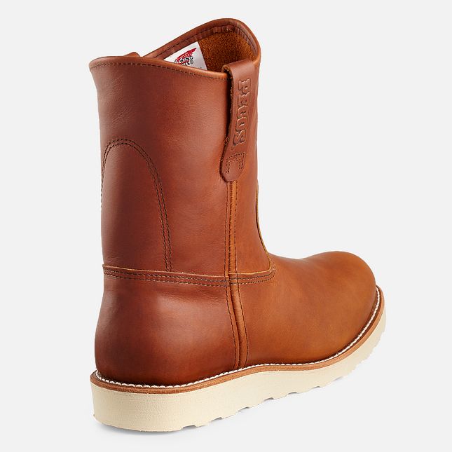 Red Wing Traction Tred 9-inch Pull-On Arbejdsstøvler Herre Brune | 4850-RJWOT