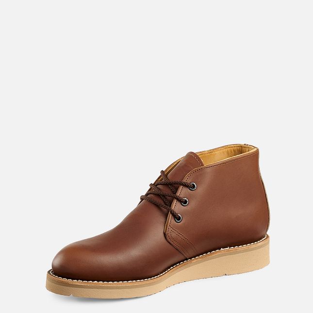 Red Wing Traction Tred Chukka Arbejdsstøvler Herre Brune | 3265-KGNXE