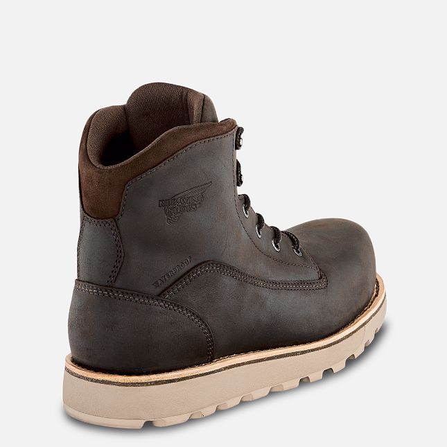 Red Wing Traction Tred Lite 6-inch Vandtætte Arbejdsstøvler Herre Brune | 1467-ENZLF