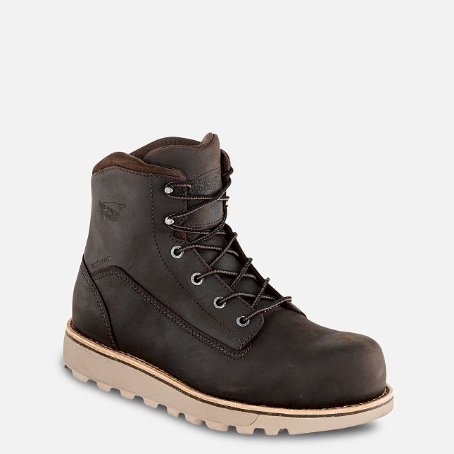 Red Wing Traction Tred Lite 6-inch Vandtætte Arbejdsstøvler Herre Brune | 1467-ENZLF