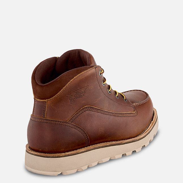 Red Wing Traction Tred Lite Chukka Vandtætte Sko Herre Brune | 8063-UFTEG