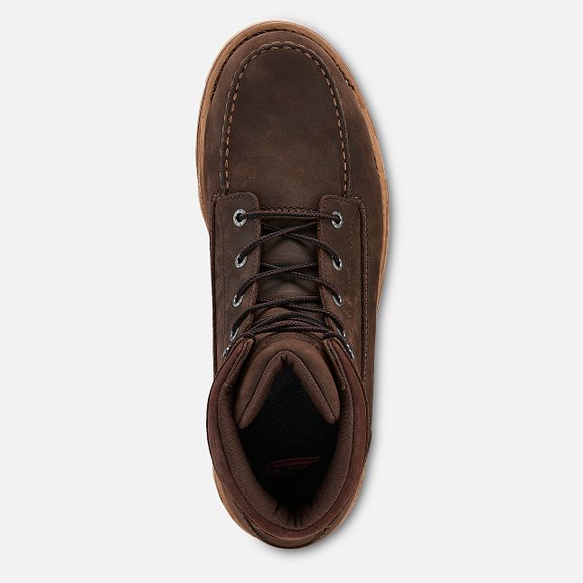 Red Wing Traction Tred Lite Traction Tred Lite 6-inch Arbejdsstøvler Herre Brune | 5162-AYKLB