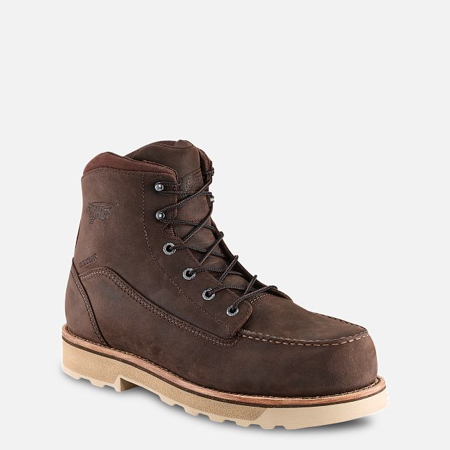 Red Wing Traction Tred Lite Traction Tred Lite 6-inch Arbejdsstøvler Herre Brune | 5162-AYKLB