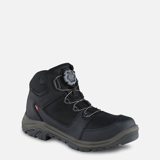 Red Wing Tradesman 5-inch Hiker Vandtætte Sko Herre Sort | 6394-WXRSI