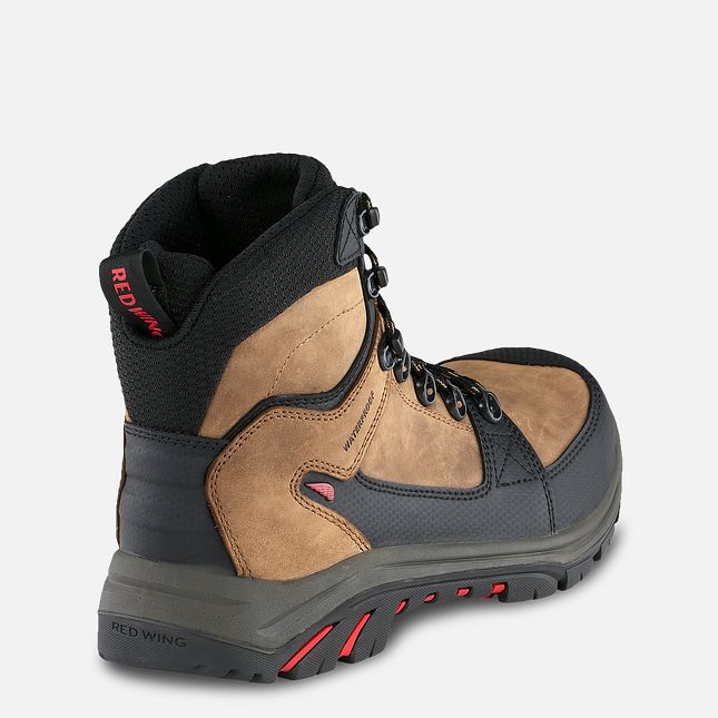 Red Wing Tradesman 6-inch CSA Vandtætte Sko Herre Brune | 0531-HKJNU