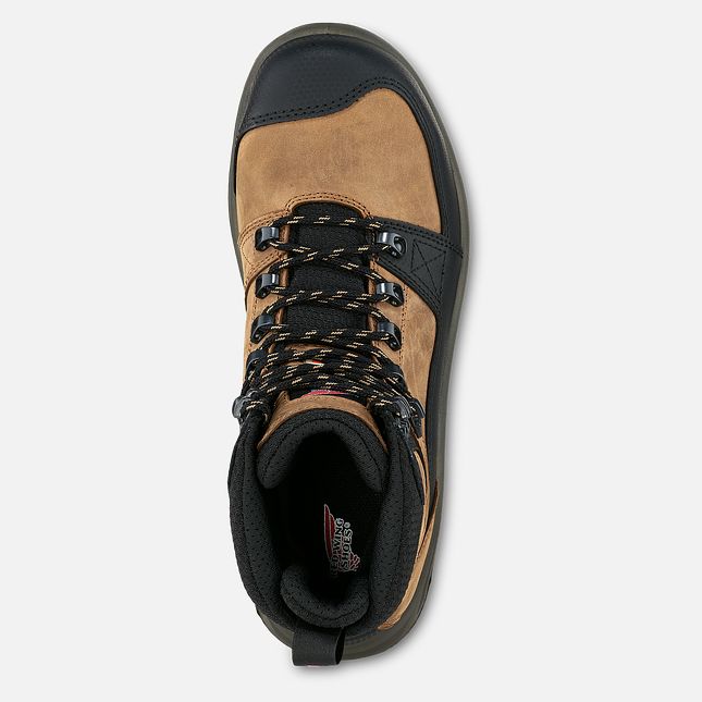 Red Wing Tradesman 6-inch CSA Vandtætte Sko Herre Brune | 0531-HKJNU