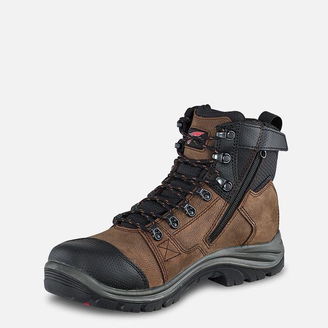 Red Wing Tradesman 6-inch Vandtætte Arbejdsstøvler Herre Brune | 1649-KOCMV