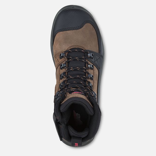 Red Wing Tradesman 6-inch Vandtætte Arbejdsstøvler Herre Brune | 1649-KOCMV