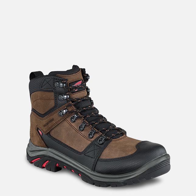 Red Wing Tradesman 6-inch Vandtætte Arbejdsstøvler Herre Brune | 1649-KOCMV