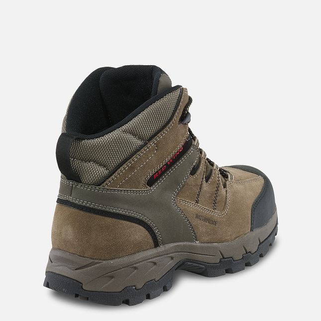 Red Wing Truhiker 6-inch Vandtætte CSA Hiker Arbejdsstøvler Herre Grå | 1023-BEFPQ