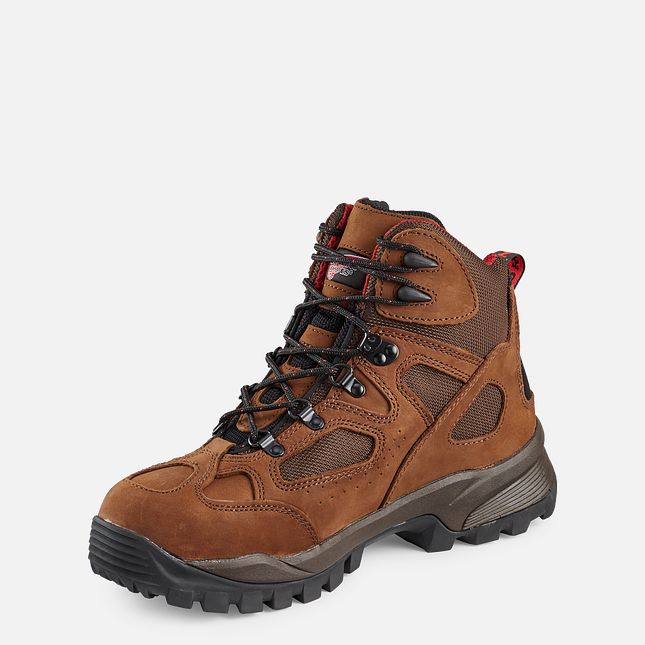 Red Wing Truhiker 6-inch Vandtætte Hiker Arbejdsstøvler Herre Brune | 7305-TSEQB