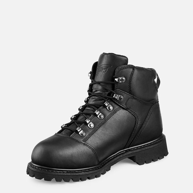 Red Wing Truwelt 6-inch Vandtætte Sikkerhedssko Herre Sort | 6432-XTUQY