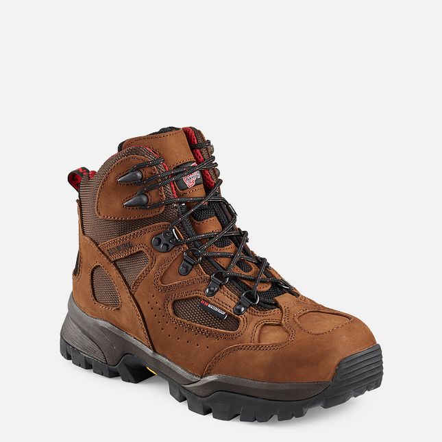 Red Wing Truhiker 6-inch Vandtætte Hiker Arbejdsstøvler Herre Brune | 7305-TSEQB