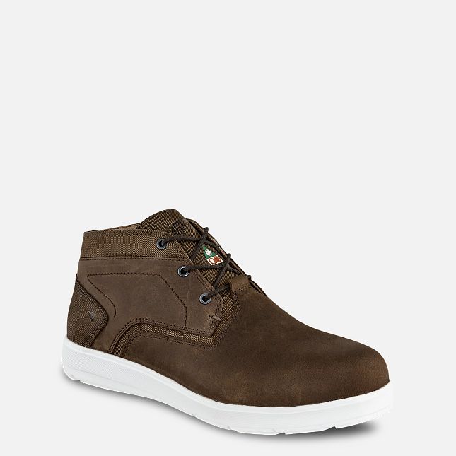 Red Wing Zero-G Lite CSA 5-inch Slip-On Sikkerhedssko Herre Brune | 4921-JSPCZ